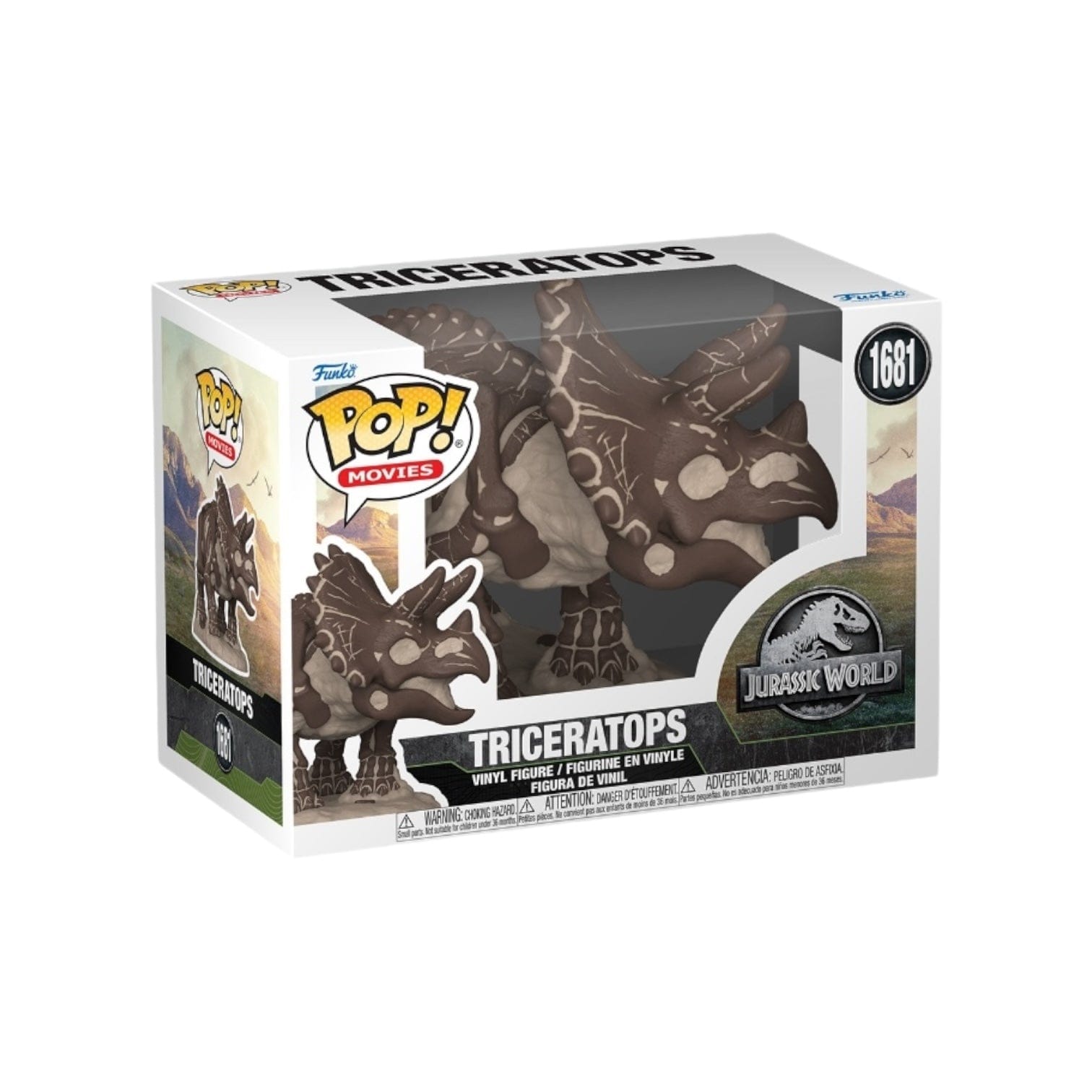 Funko Pop! Triceratops (Fossil) #1681 Funko Pop! - Jurassic Park