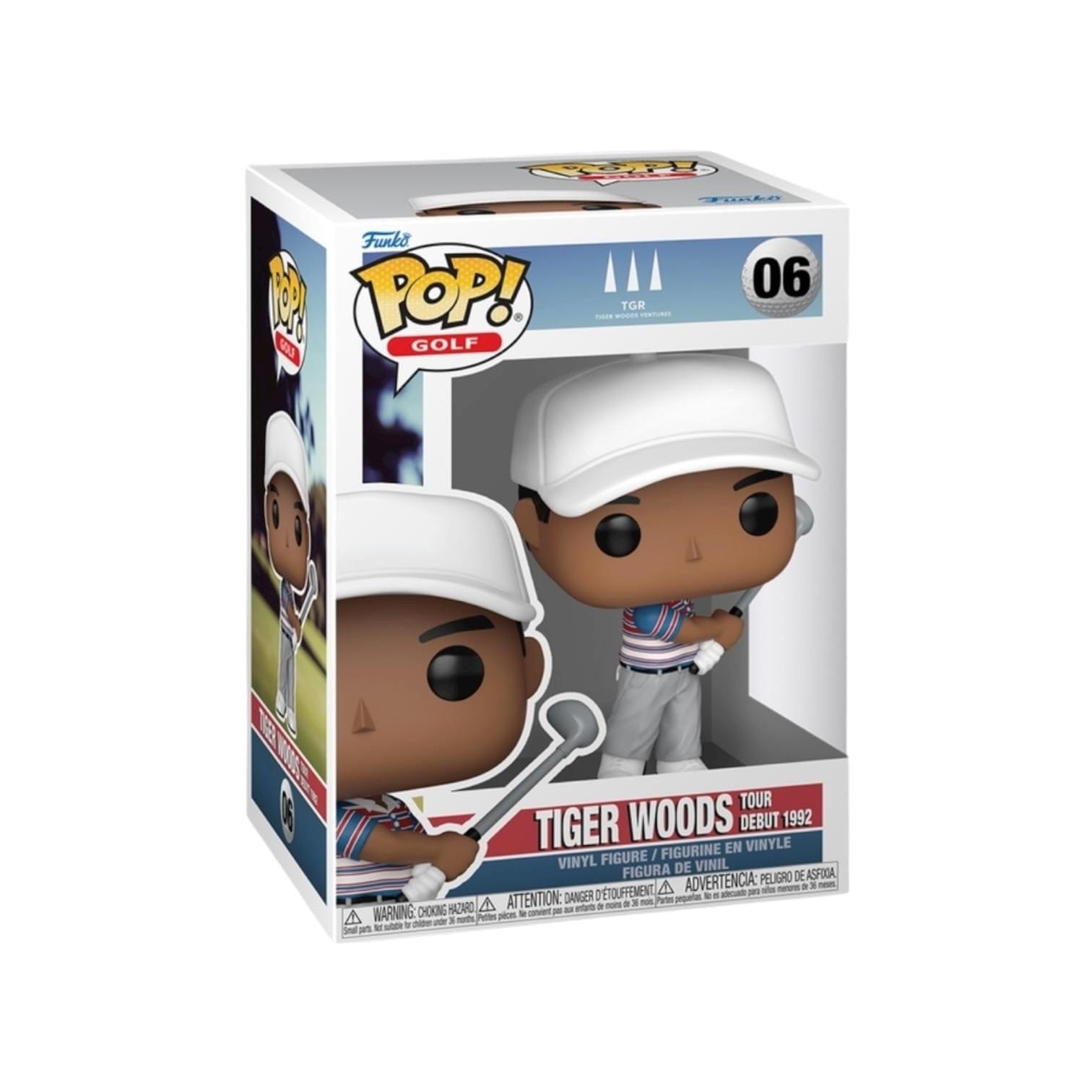 Funko Pop! Tiger Woods (Tour Debut 1992) #06 Funko Pop - Tiger Woods Ventures