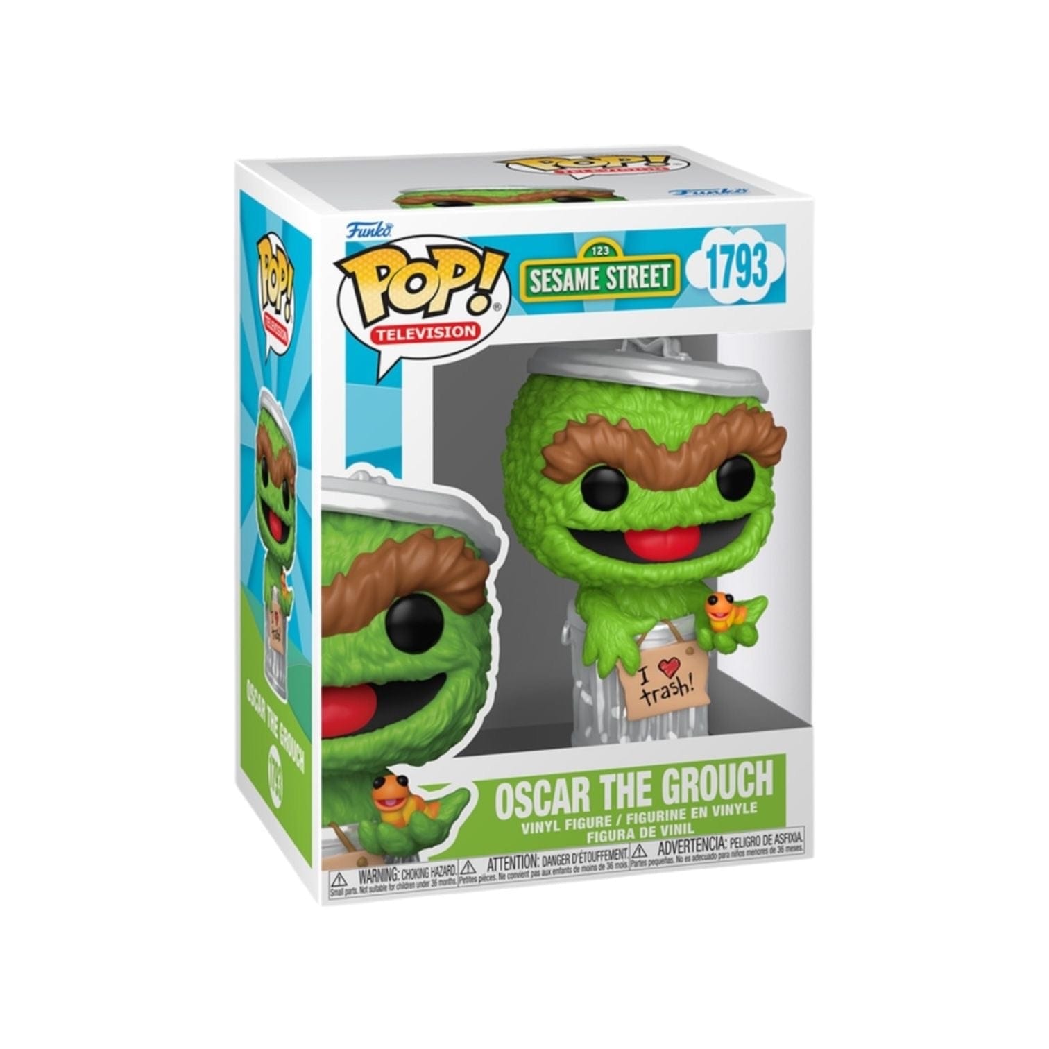 Funko Pop! Oscar the Grouch #1793 Funko Pop - Sesame Street