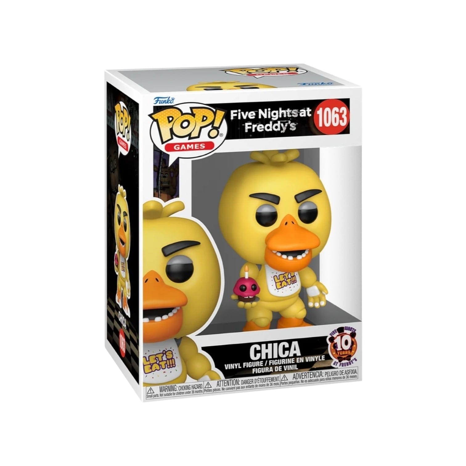 Funko Pop! Chica with Cupcake #1063 Funko Pop - Five Nights at Freddy's