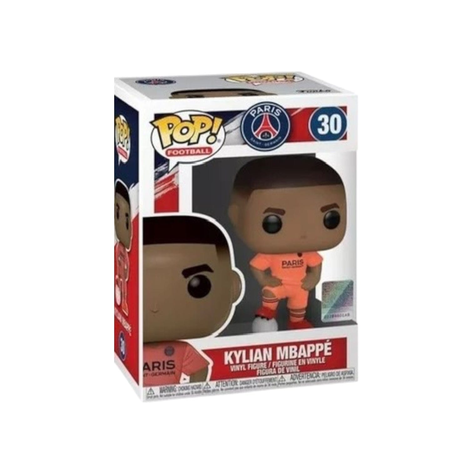 Funko Pop! Kylian Mbappé #30 (Away Kit) Funko Pop! - Football: PSG