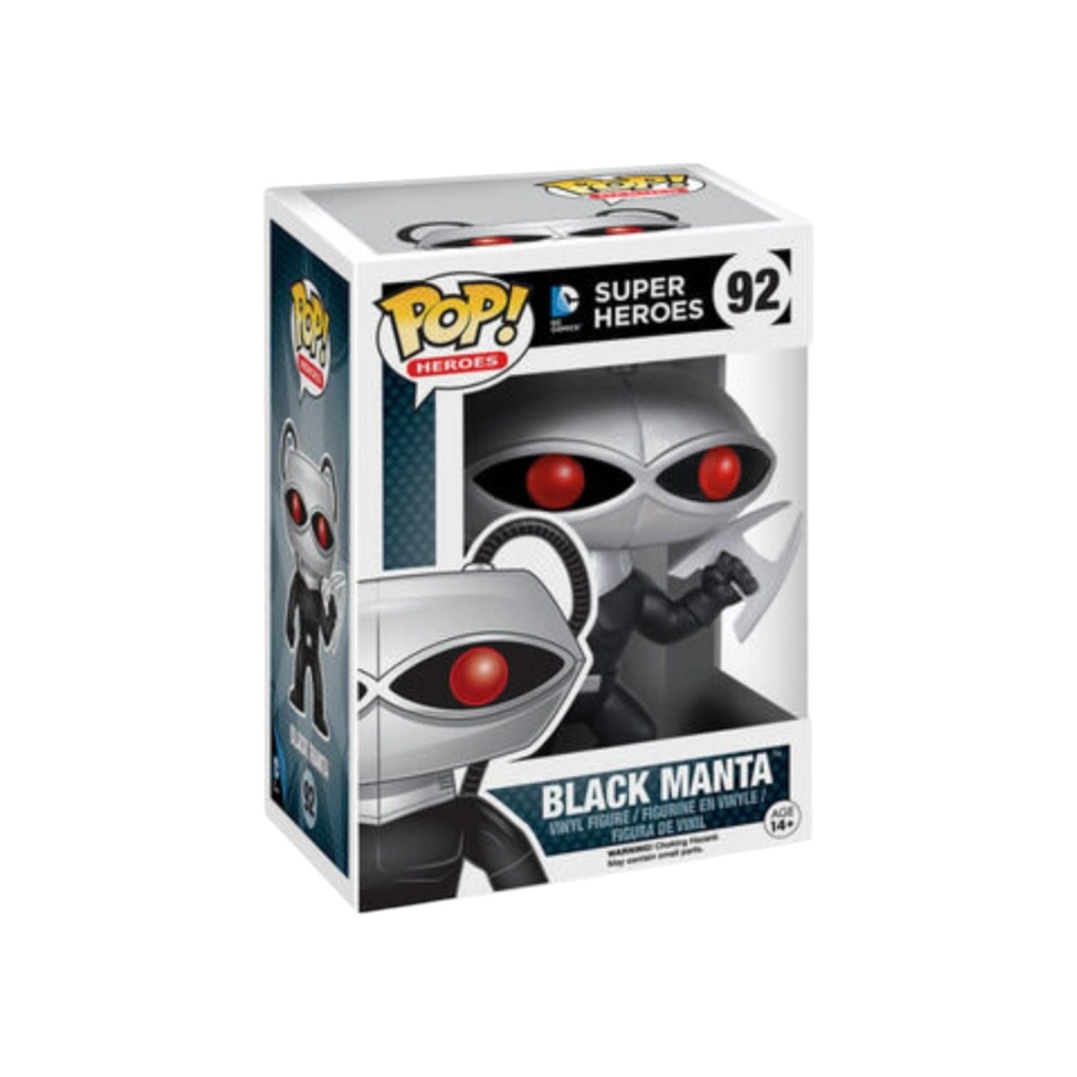 Super Heroes Black Manta #92 Funko Pop! - DC Super Heroes