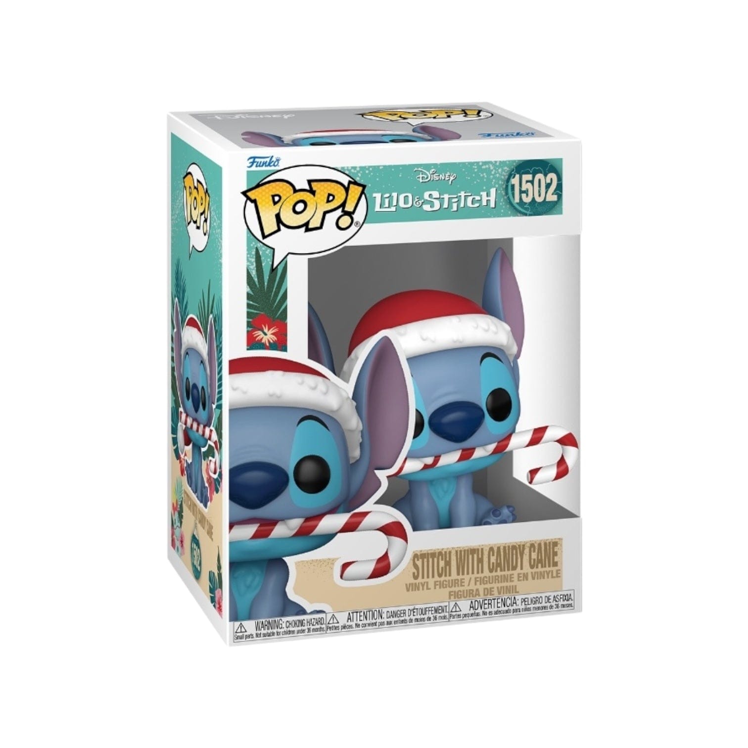 Funko Pop! Stitch with Candy Cane #1502 Funko Pop! - Lilo & Stitch