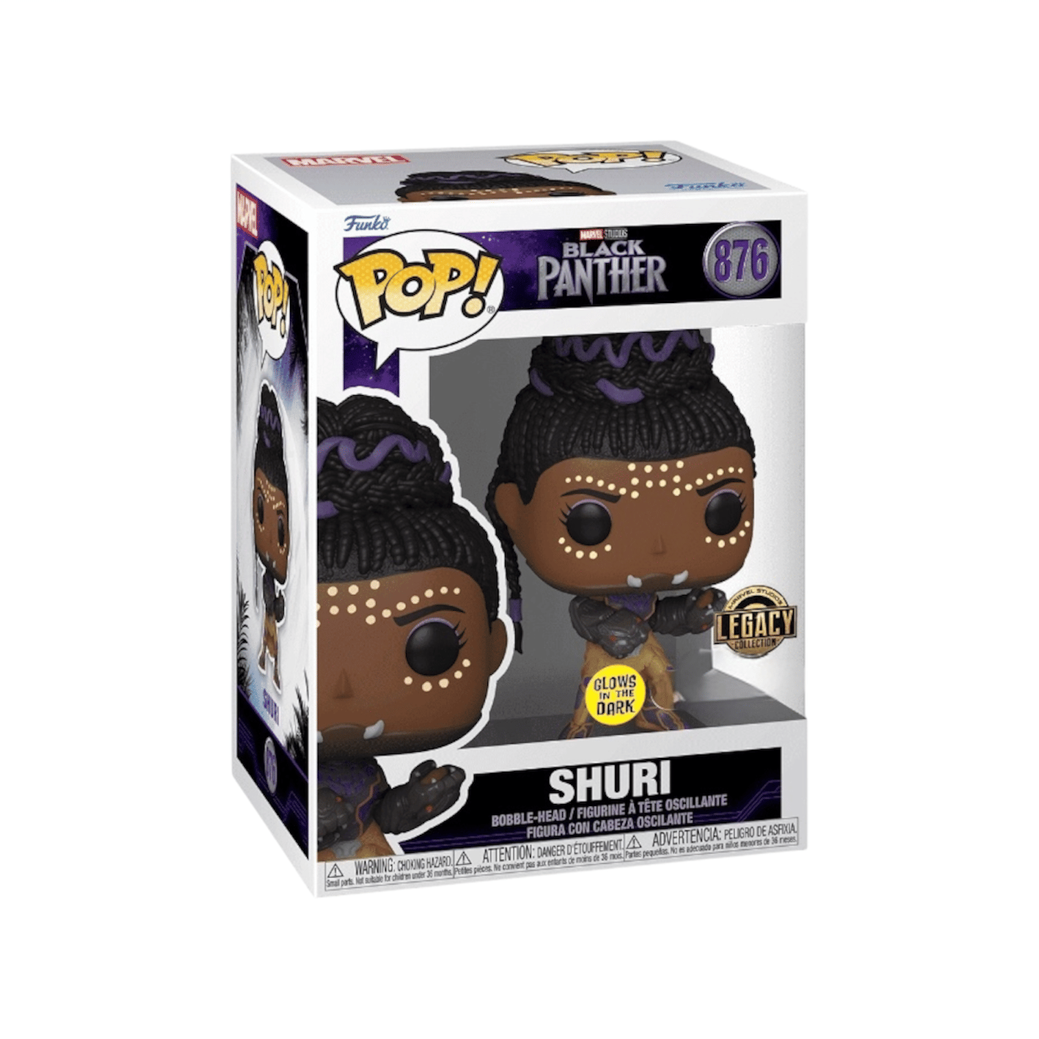 Funko Pop! Shuri (Glow in the Dark) #876 Funko Pop - Black Panther