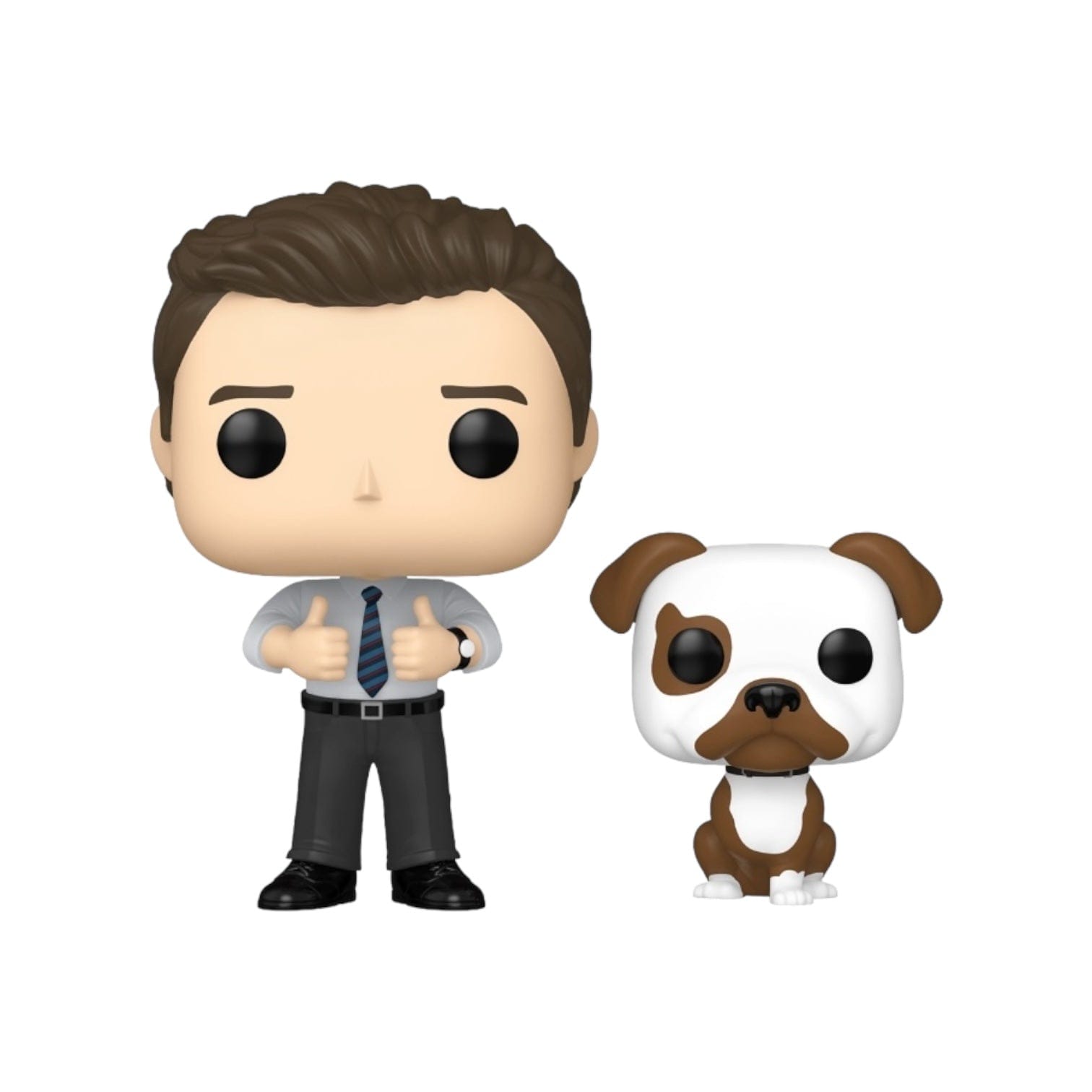 Funko Pop! Chris Traegar with Champion #1415 Funko Pop! - Parks and Recreation