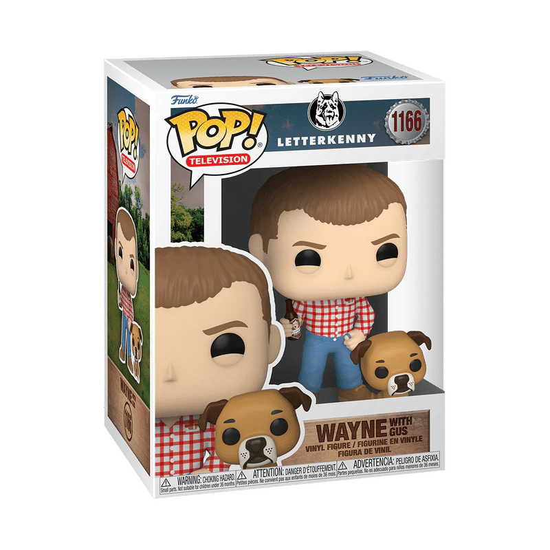 Funko Pop! Wayne With Gus #1166 Funko Pop! Letterkenny