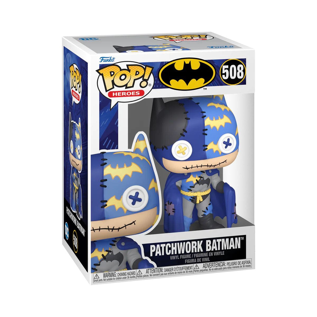 Funko Pop! Patchwork Batman #508 Funko Pop! - Batman