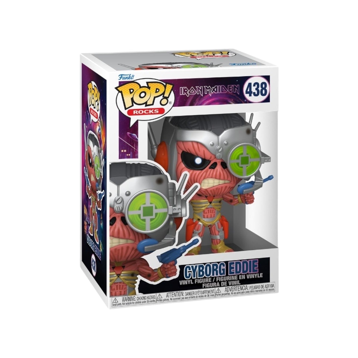 Funko Pop! Cyborg Eddie #438 Funko Pop! - Iron Maiden