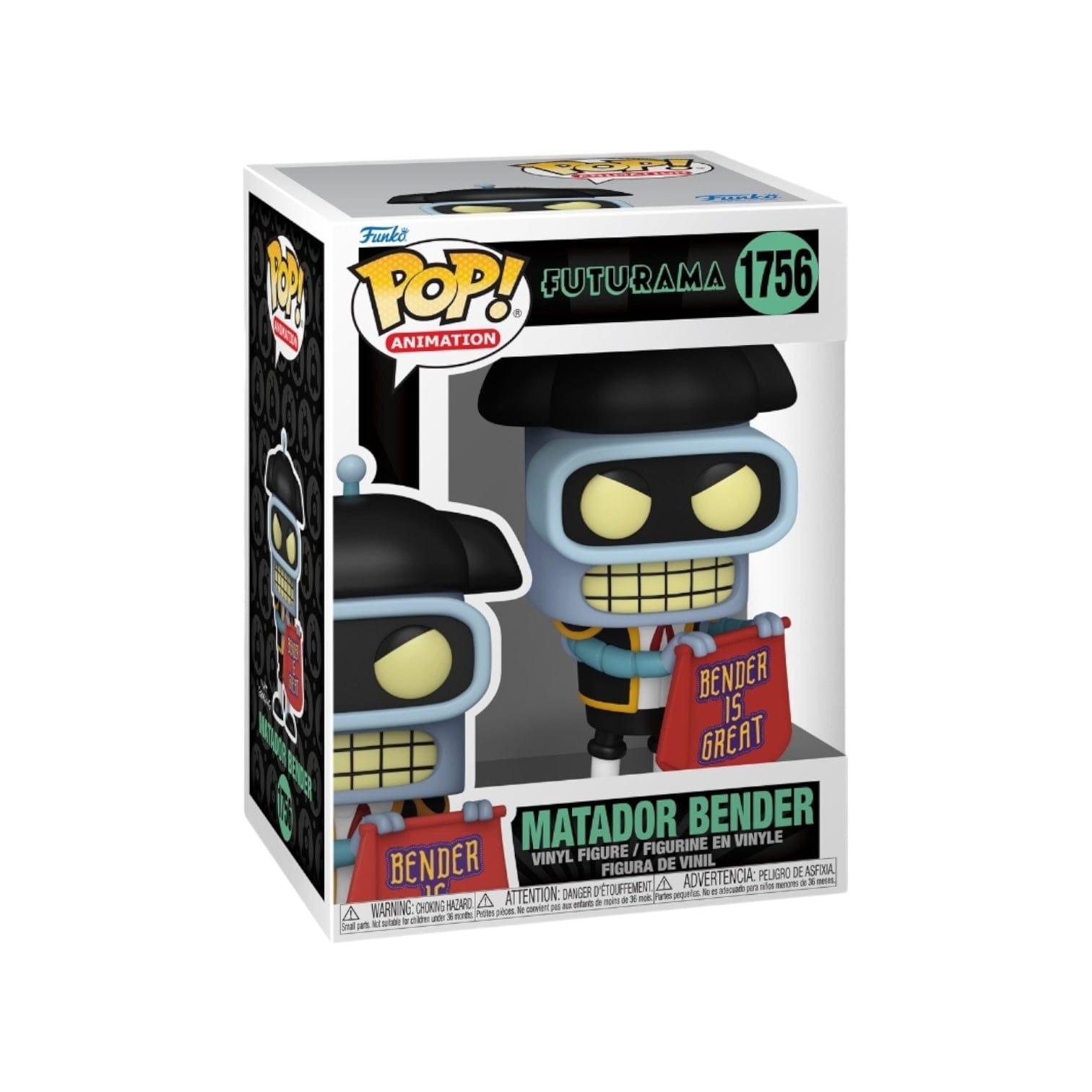 Funko Pop! Matador Bender #1756 Funko Pop! - Futurama
