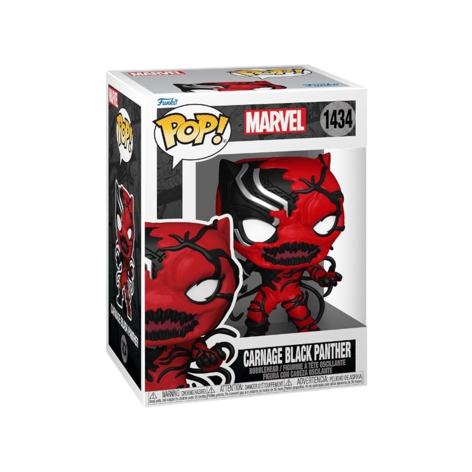 Funko Pop! Carnage Black Panther #1434 Funko Pop! - Marvel Carnage