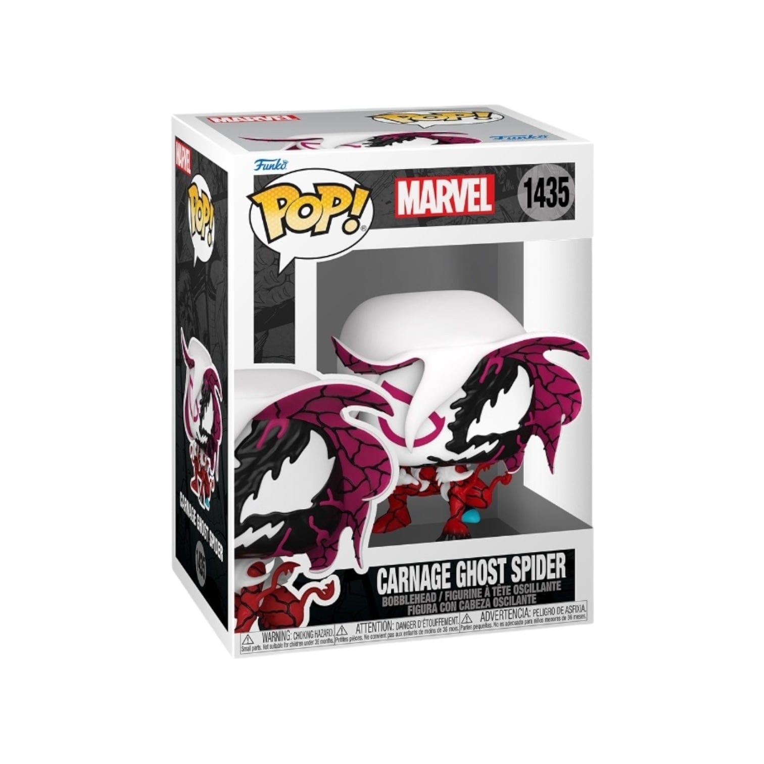 Funko Pop! Carnage Ghost Spider #1435 Funko Pop! - Marvel Carnage