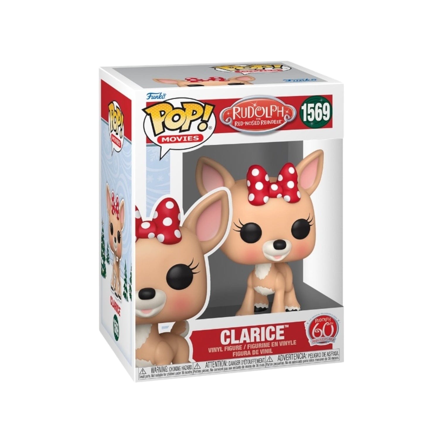 Funko Pop! Clarice #1569 Funko Pop! - Rudolph the Red Nose Reindeer