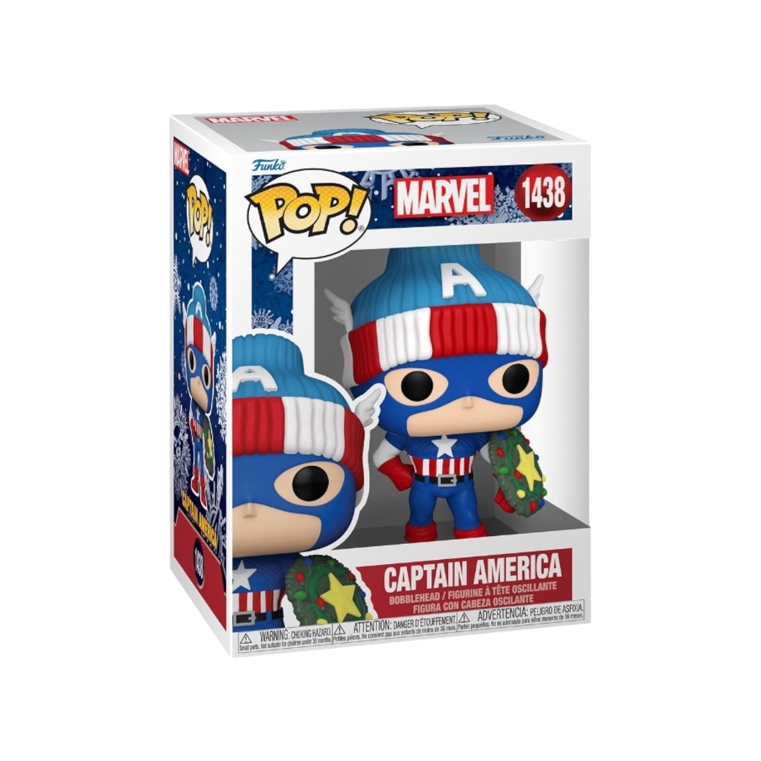 Funko Pop! Captain America #1438 Funko Pop - Marvel Holiday