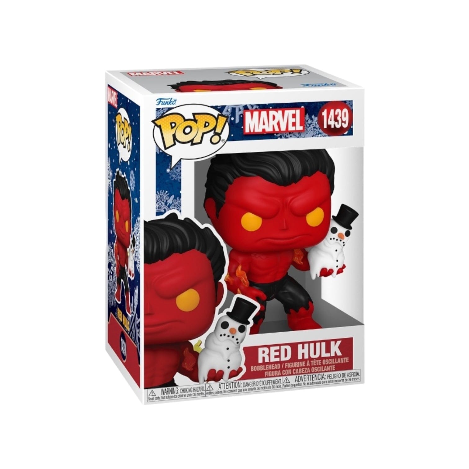 Funko Pop! Red Hulk #1439 Funko Pop - Marvel Holiday