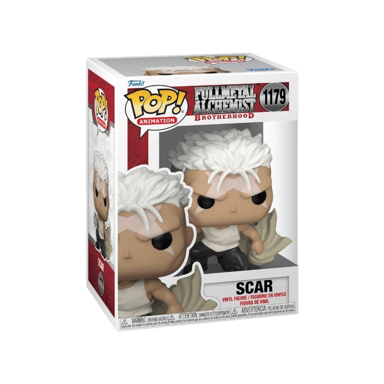 Funko Pop! Scar #1179 Funko Pop! - Full Metal Alchemist Brotherhood