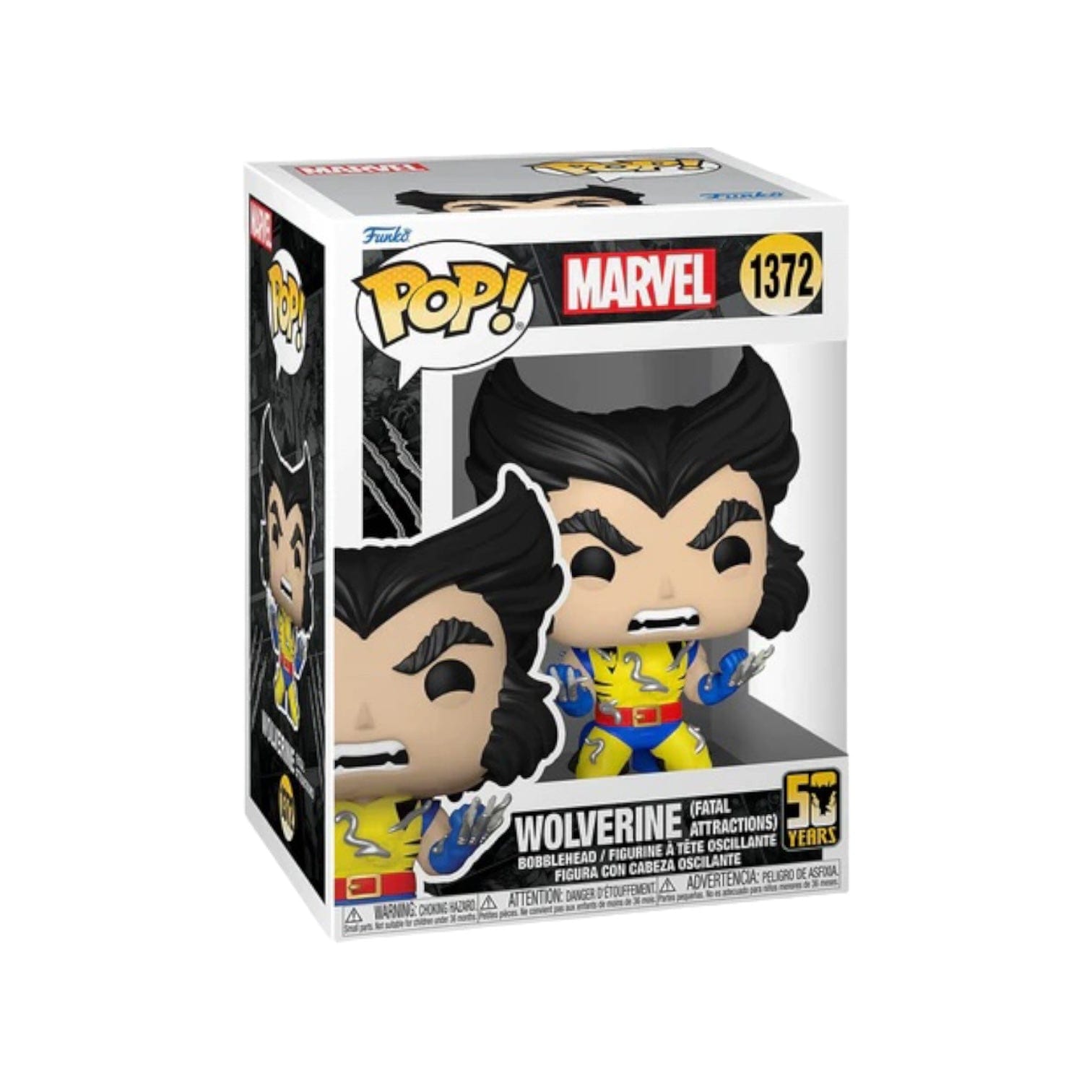 Funko Pop! Wolverine (Fatal Attractions) #1372 Funko Pop! - Wolverine 50th