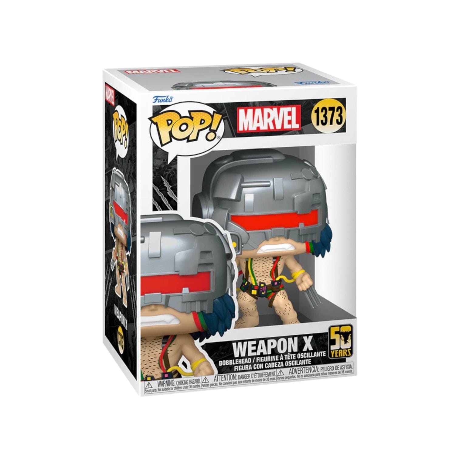 Funko Pop! Weapon x #1373 Funko Pop! Wolverine 50th