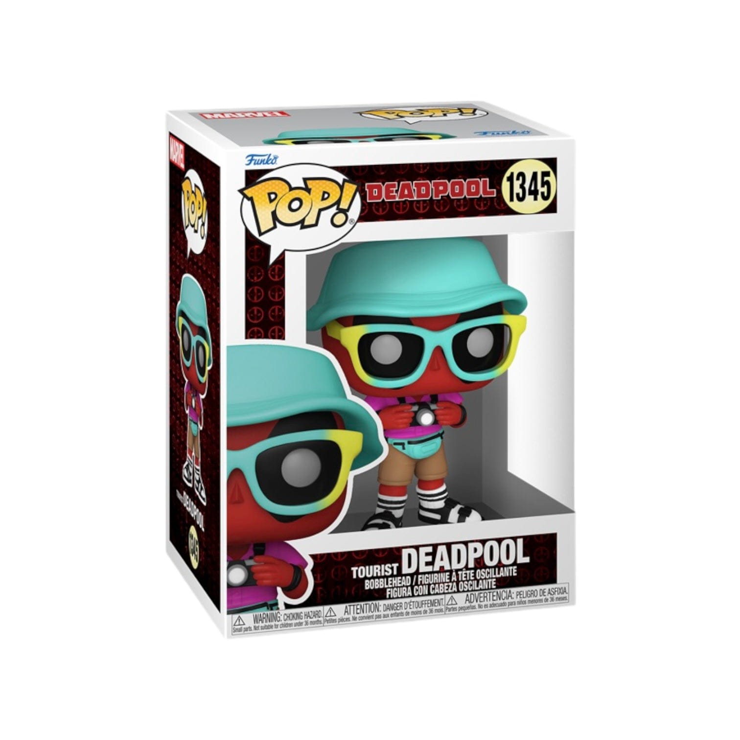 Funko Pop! Tourist Deadpool #1345 Funko Pop! Deadpool