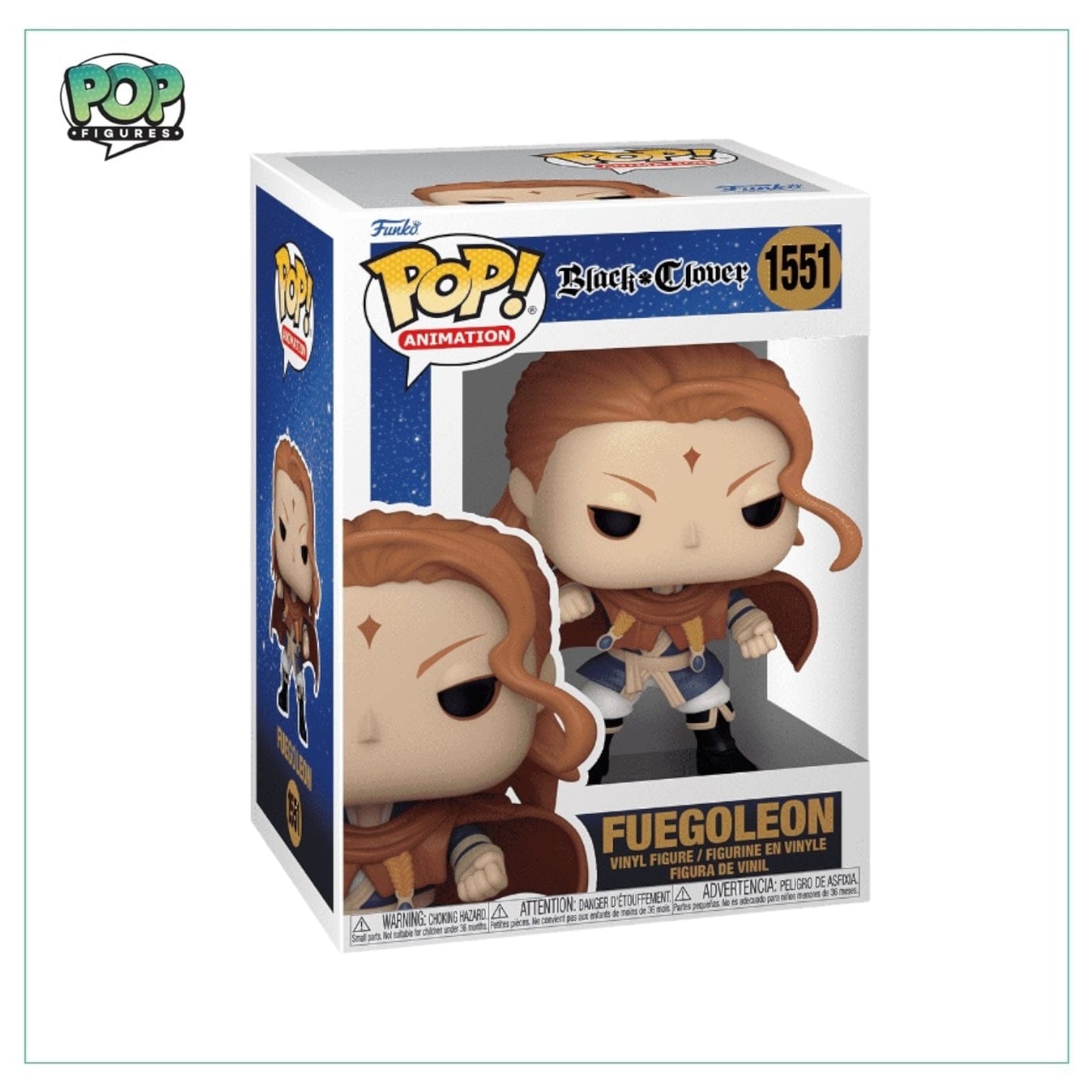 Funko Pop! Fuegoleon #1551 - Funko Pop! - Black Clover