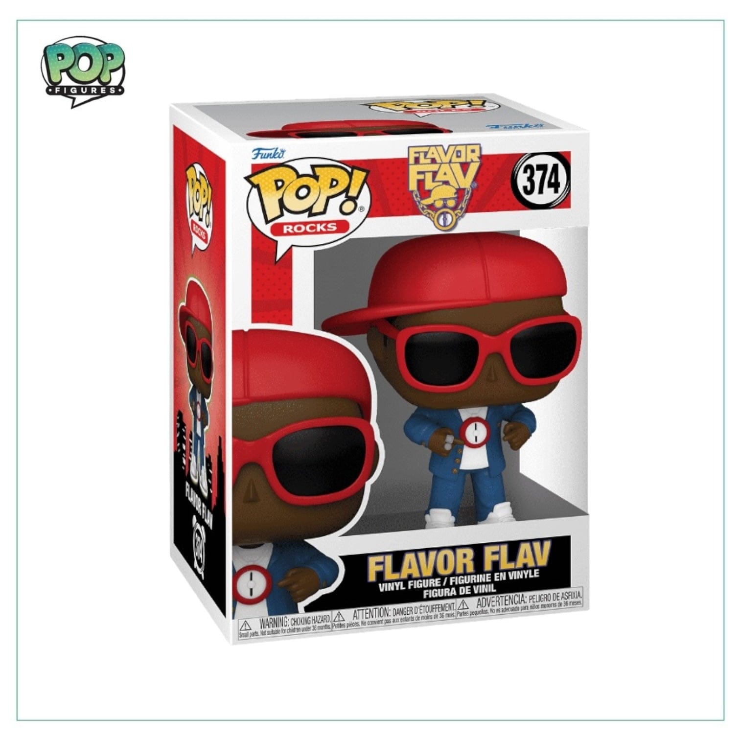 Funko Pop! Flavor Flav #374 Funko Pop! - Flavor Flav