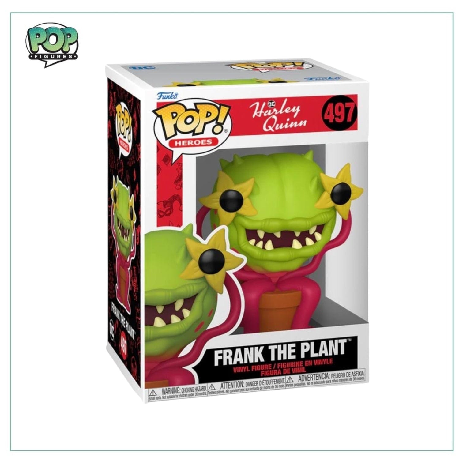 Funko Pop! Frank the Plant #497 Funko Pop - Harley Quinn Animated Series