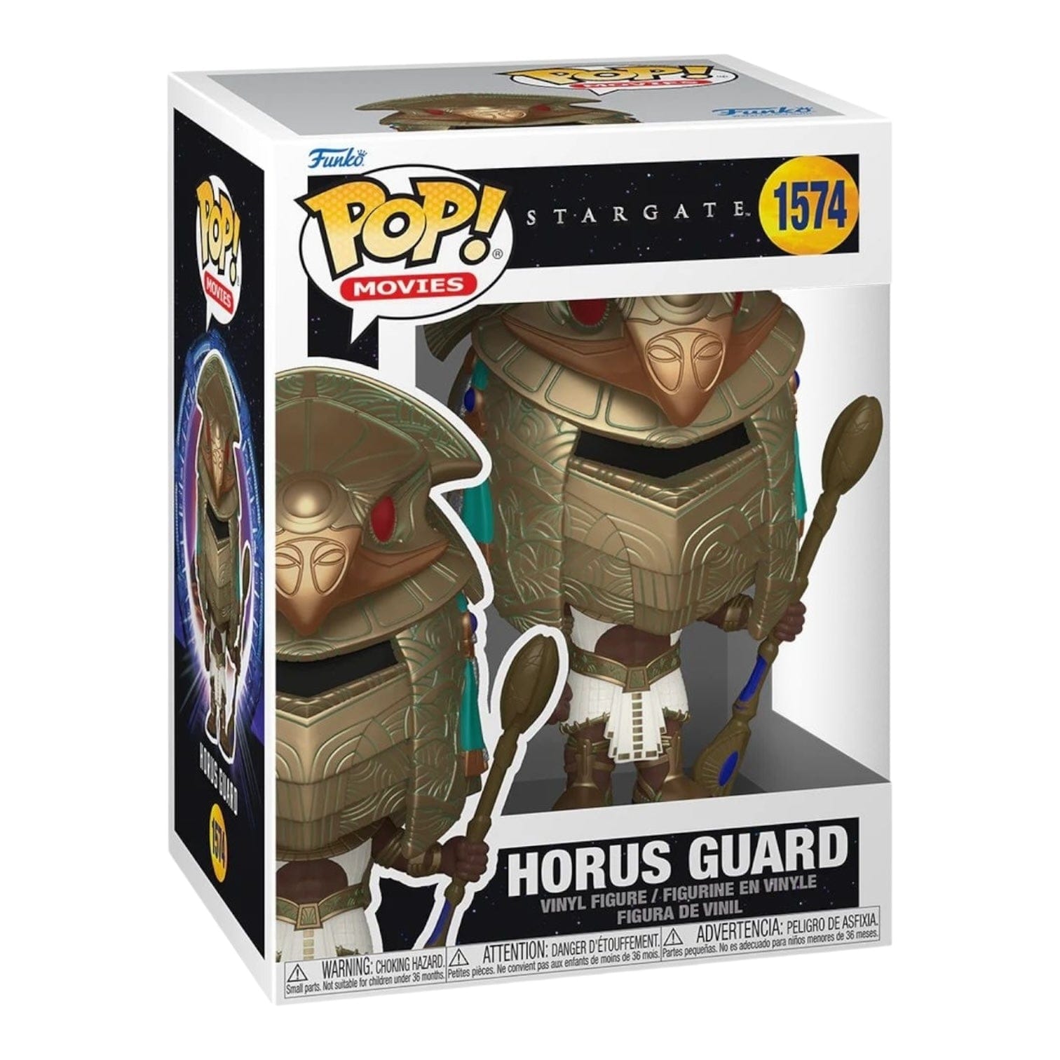 Funko Pop! Horus Guard (Metallic) #1574 Funko Pop! - Stargate