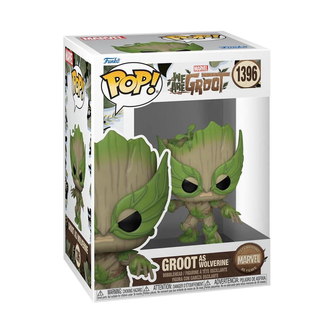 Funko Pop! Groot as Wolverine #1396 Funko Pop! - We are Groot