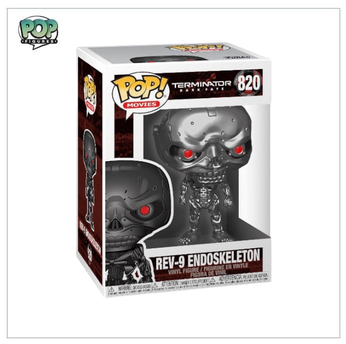 Funko Pop! Rev - 9 Endoskeleton #820 Funko Pop! Terminator Dark Fate
