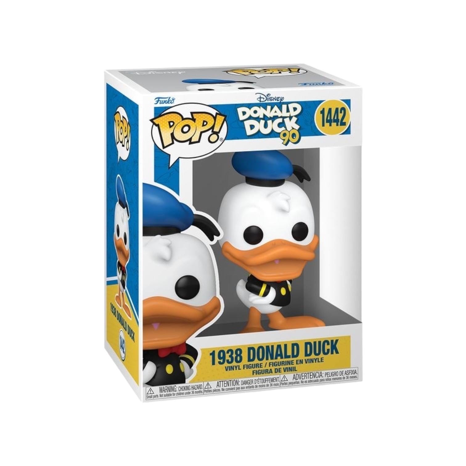 Funko Pop! 1938 Donald Duck #1442 Funko Pop! - Donald Duck 90th - Disney