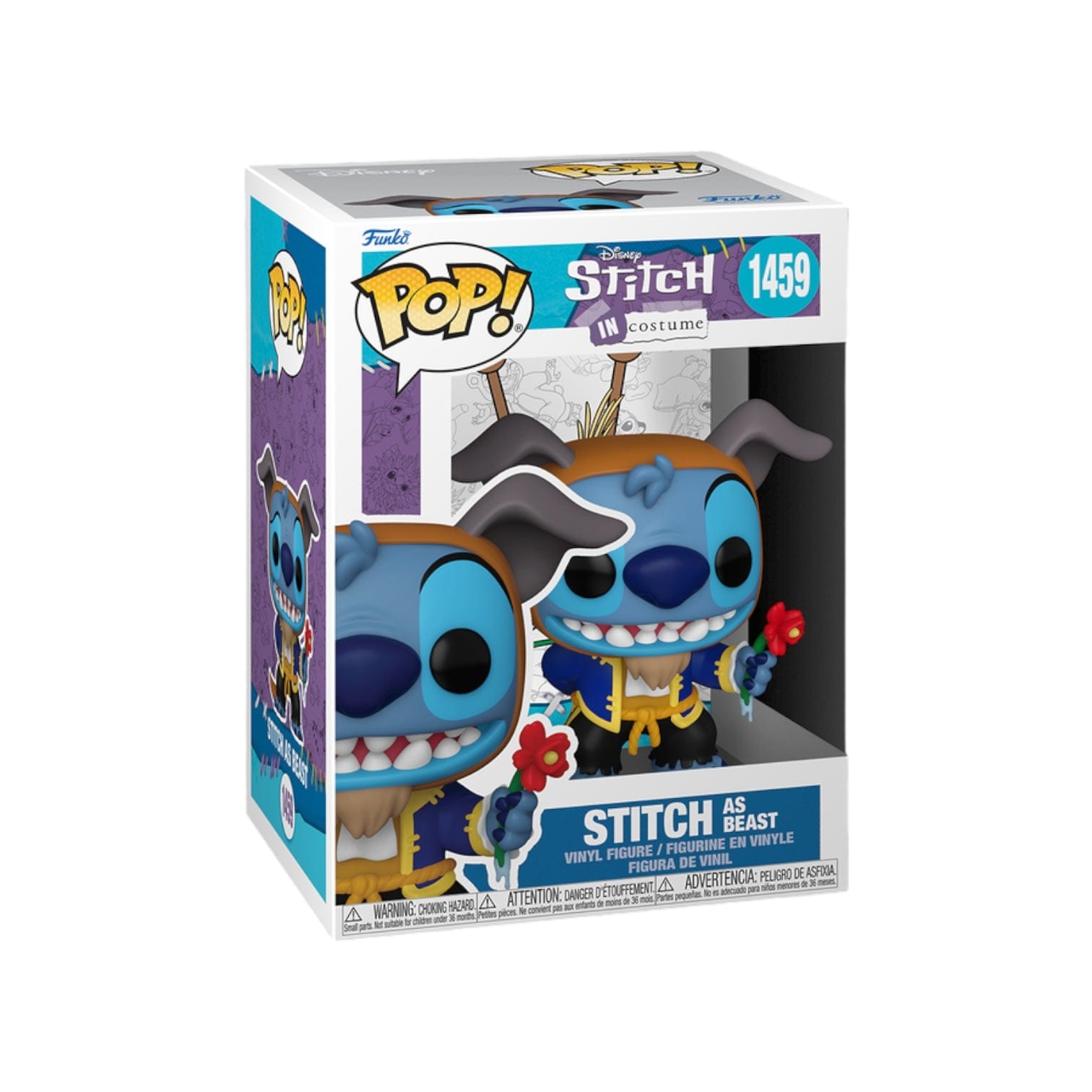 Funko Pop! Stitch as Beast #1459 Funko Pop! Stitch in Costume
