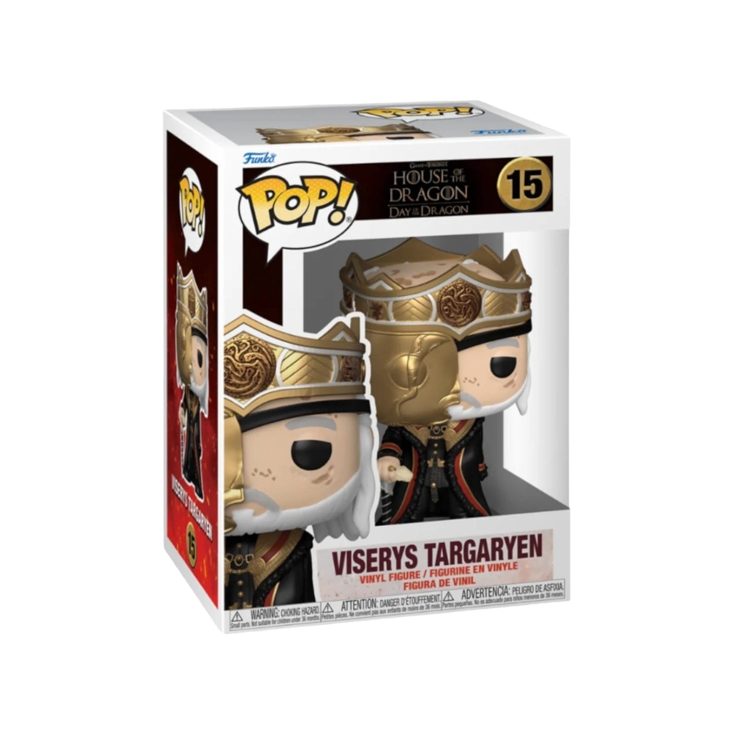 Funko Pop! Viserys Targaryen #15 Funko Pop! House of The Dragon