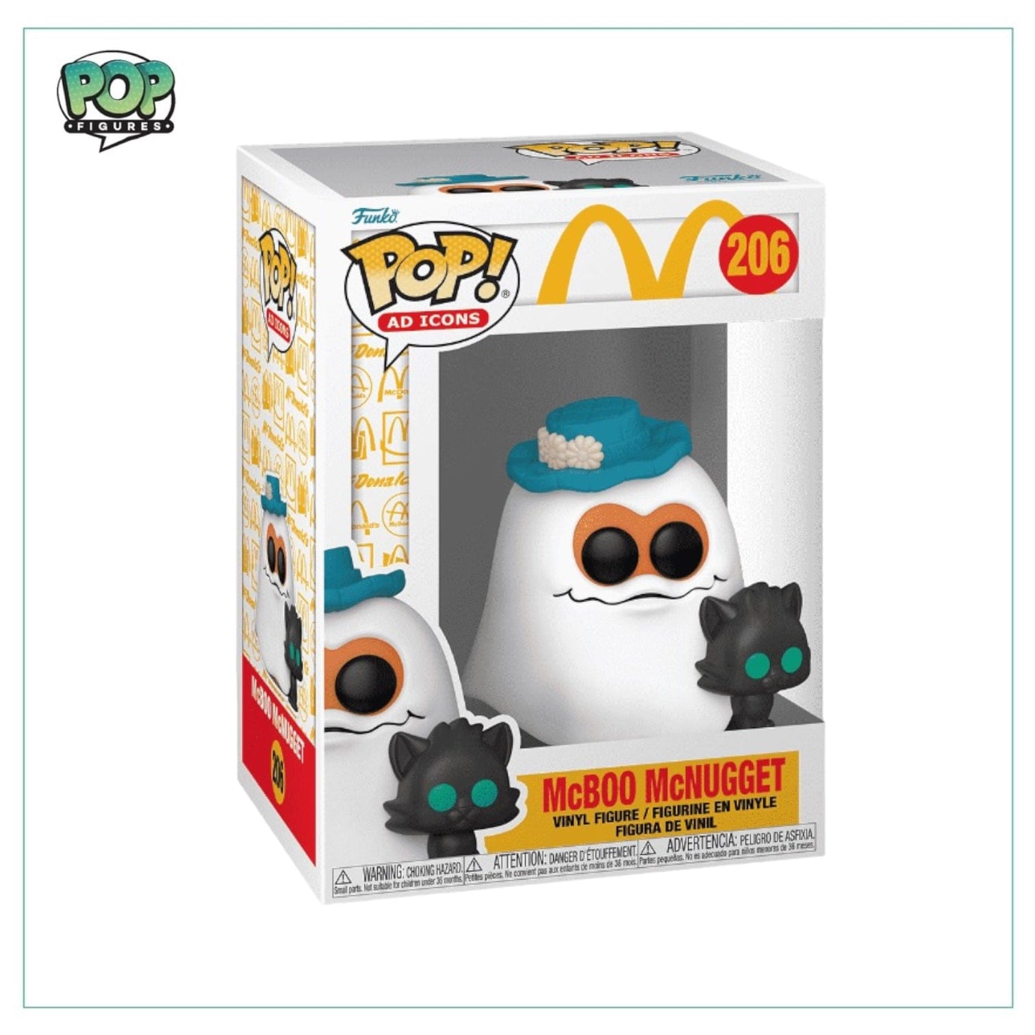 Funko Pop! McBoo McNugget #206 Funko Pop! - McDonalds