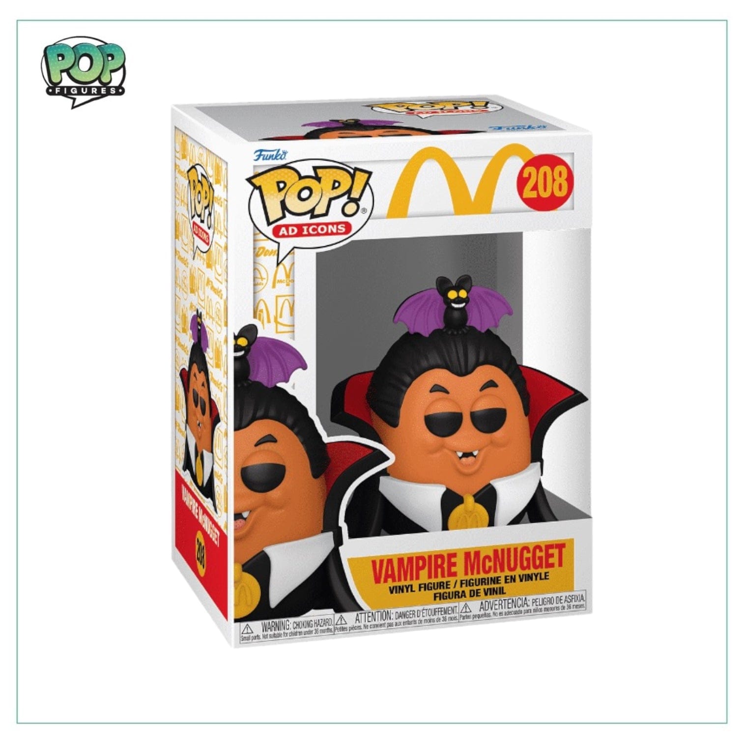 Funko Pop! Vampire McNugget #208 Funko Pop! - McDonalds