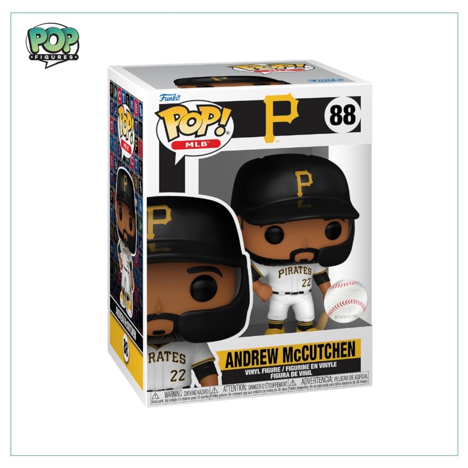 Pittsburgh Pirates Andrew McCutchen #88 Funko Pop! - Pittsburgh Pirates - MLB