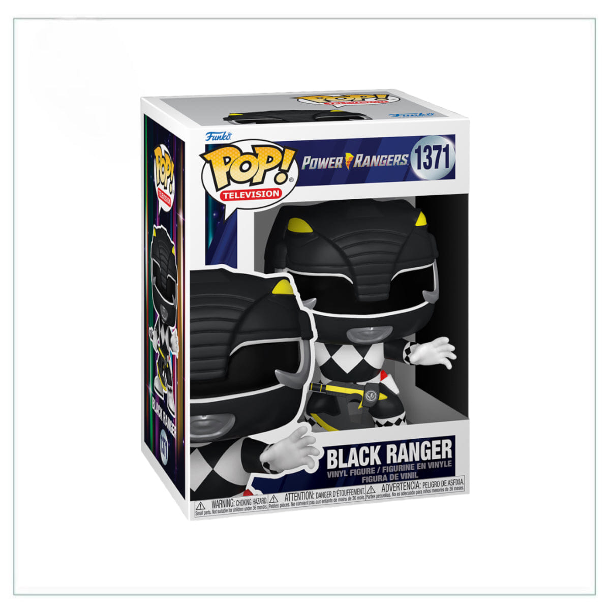 Power Rangers Black Ranger #1371 Funko Pop! - Power Rangers