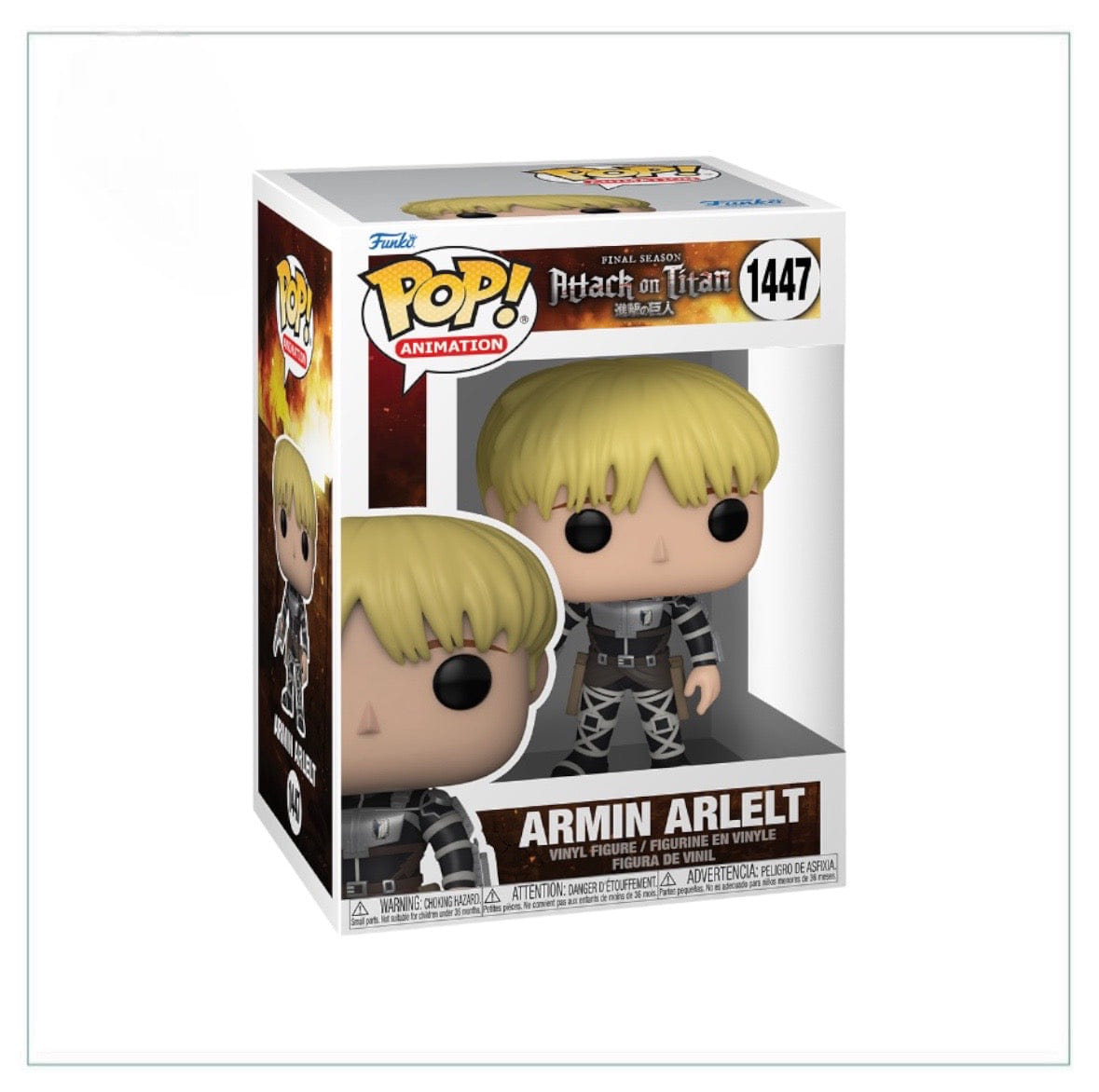 Funko Pop! Armin Arlelt #1447 Funko Pop! - Attack on Titan