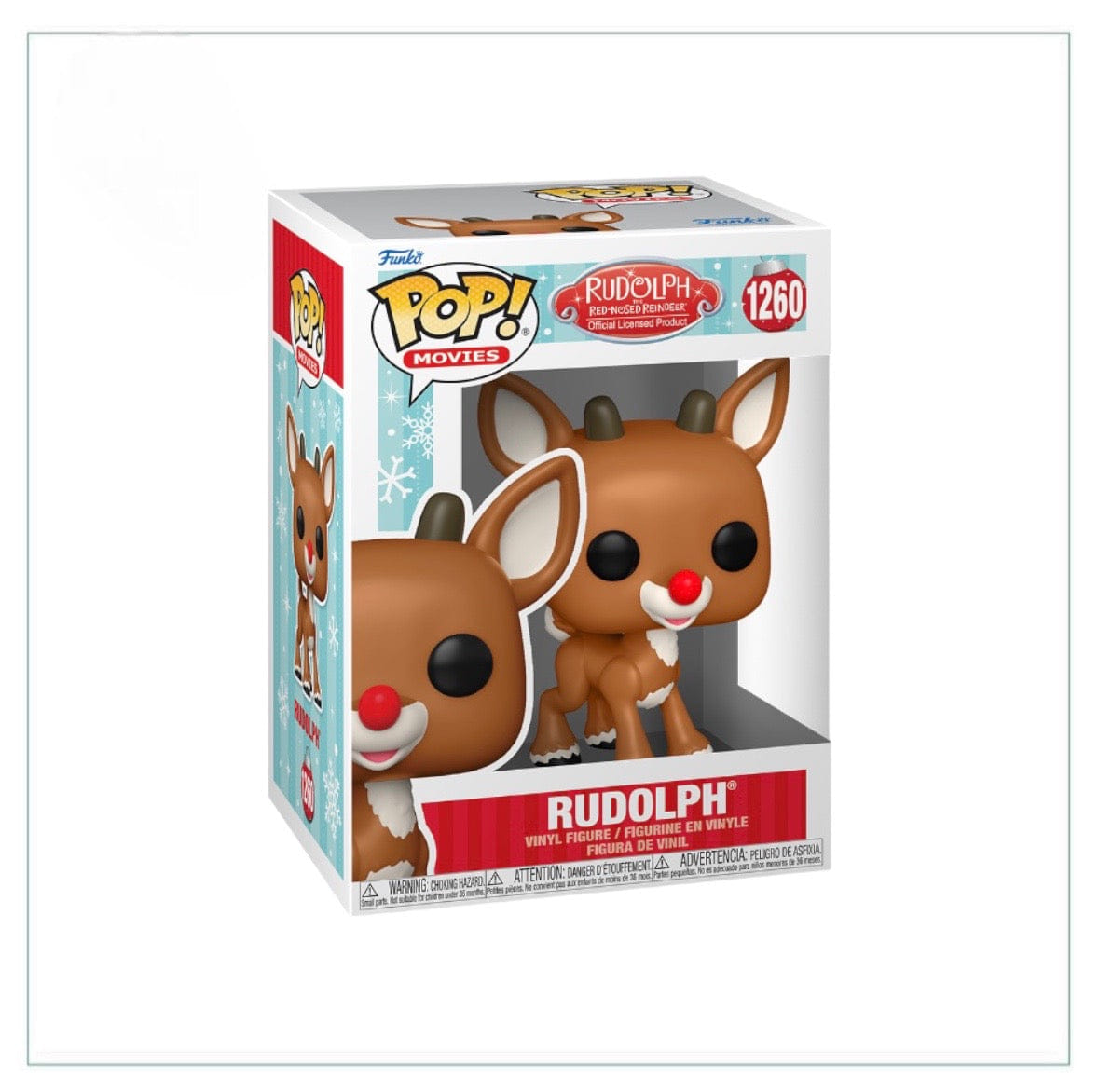 Funko Pop! Rudolph #1260 Funko Pop! - Rudolph the Red - Nosed Reindeer