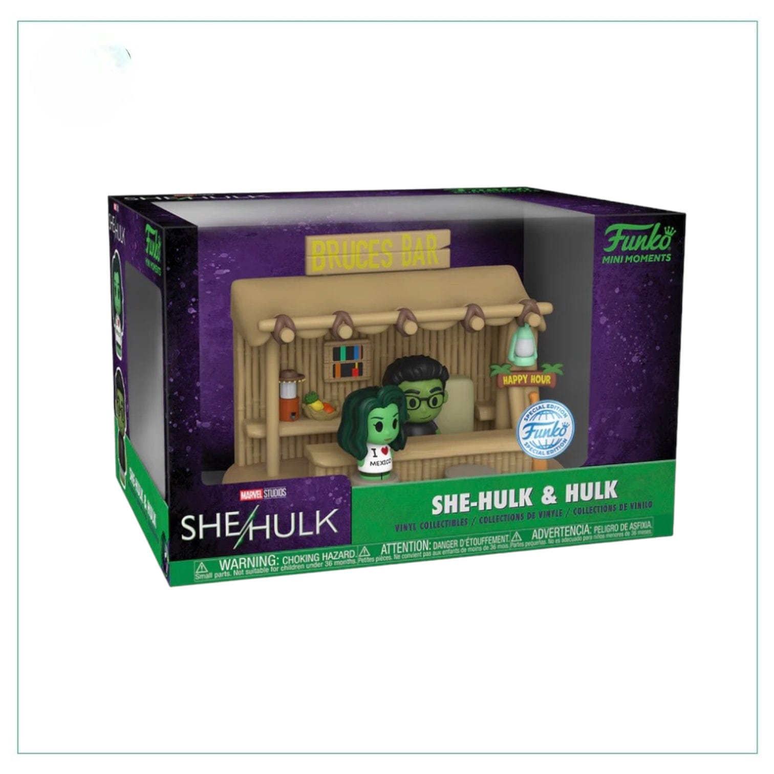 Funko Pop! She Hulk & Hulk Mini Moment Funko Pop! - She Hulk - Special Edition