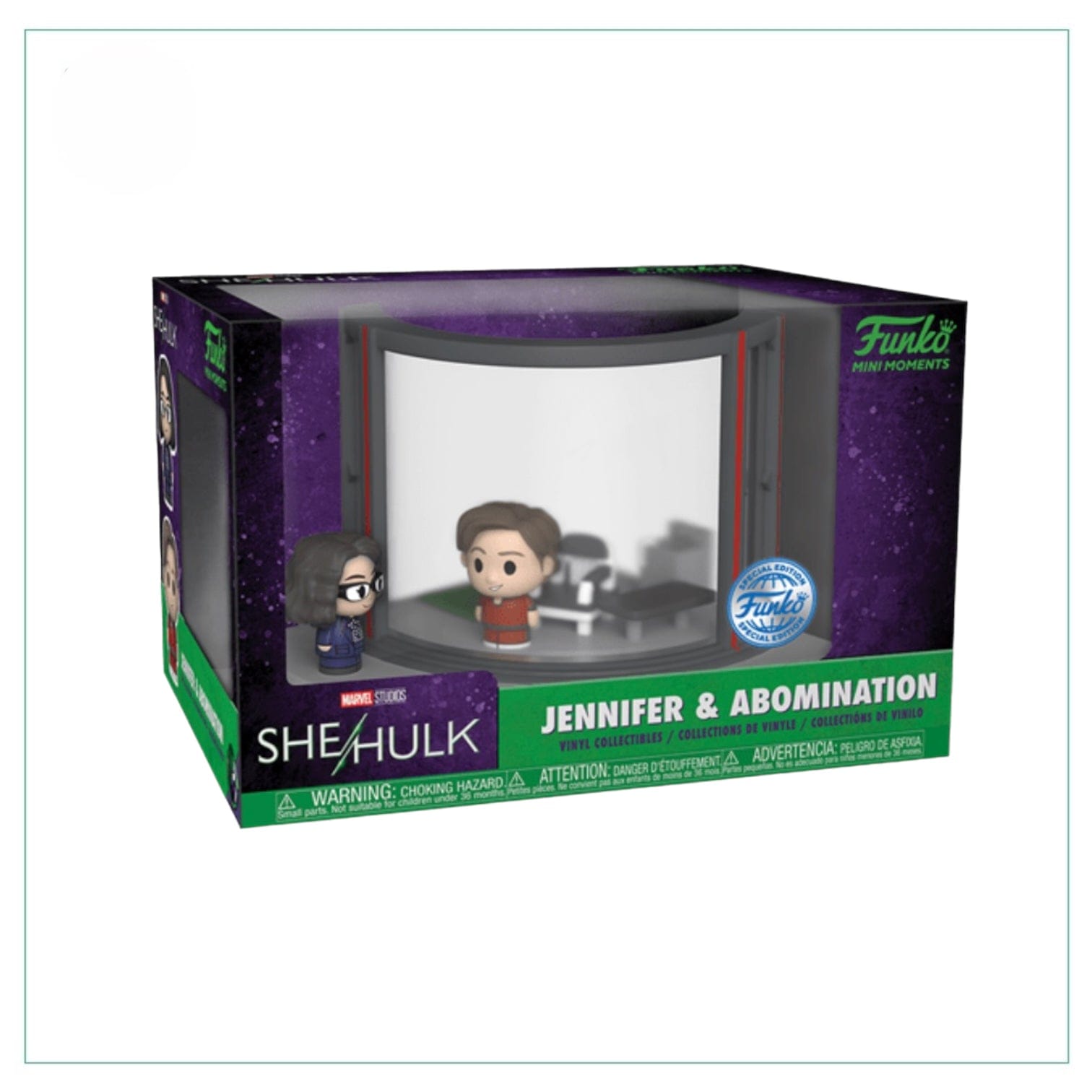Funko Pop! Jennifer & Abomination Mini Moment Funko Pop! - She Hulk - Special Edition