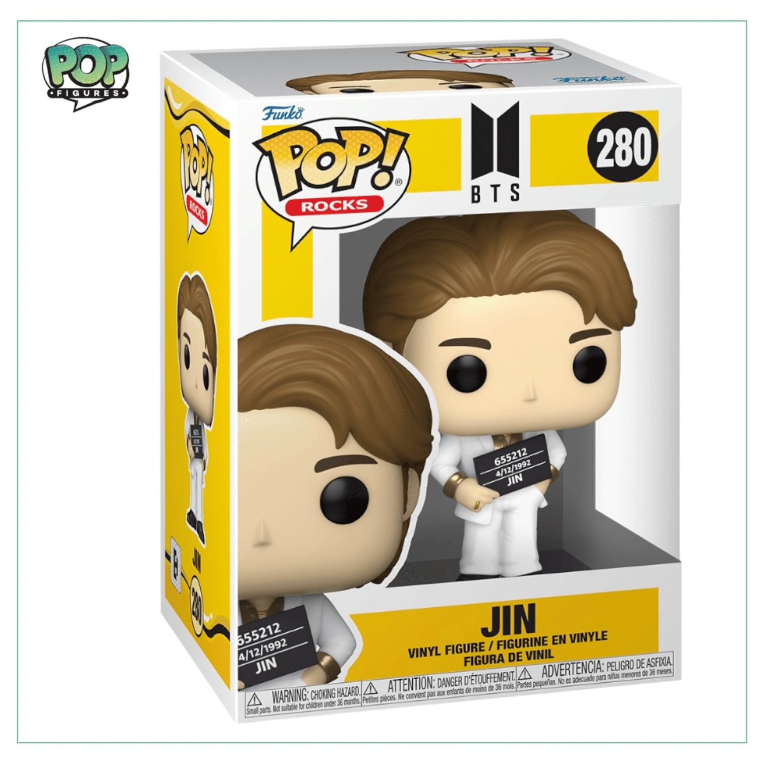 Funko Pop! Jin #280 Funko Pop! Rocks - BTS