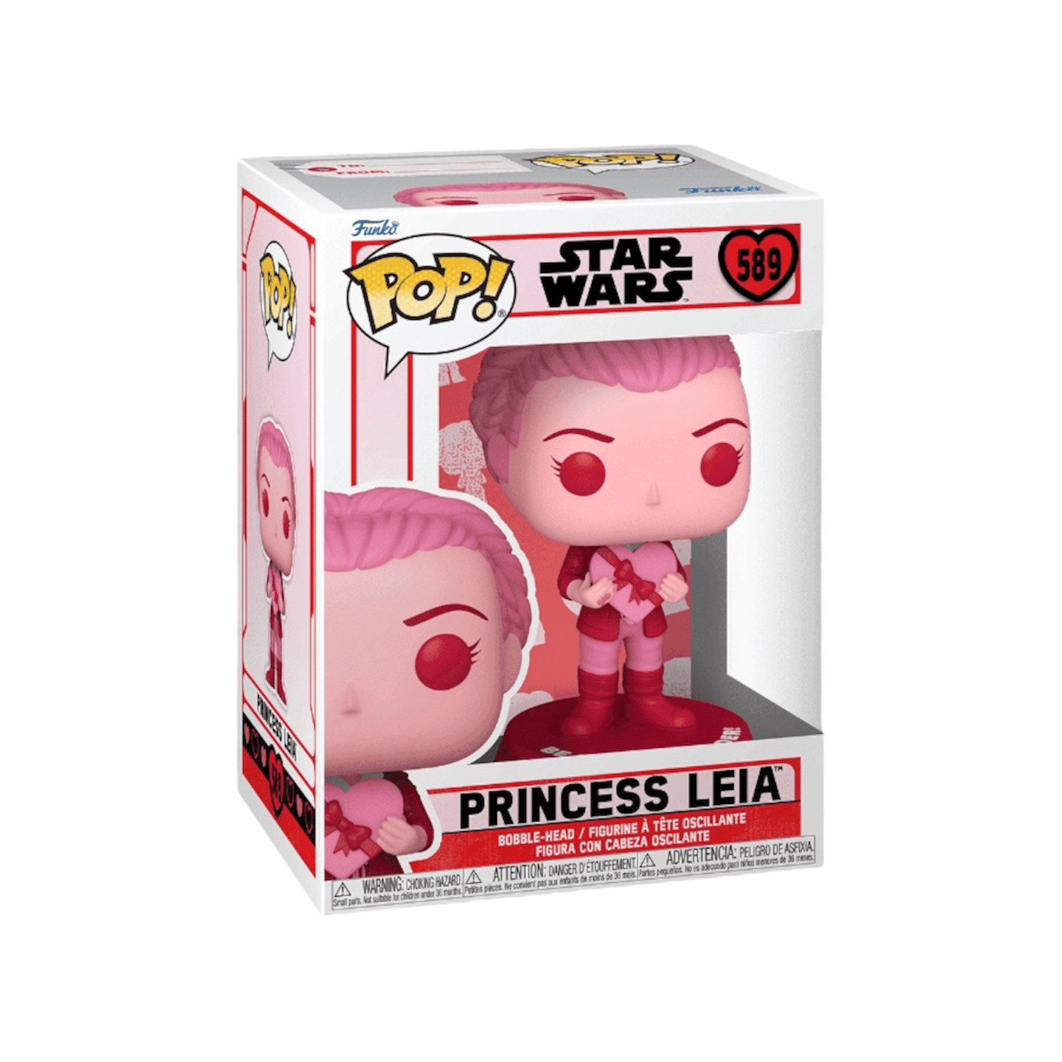 Funko Pop! Princess Leia #589 Funko Pop! - Valentines - Star Wars