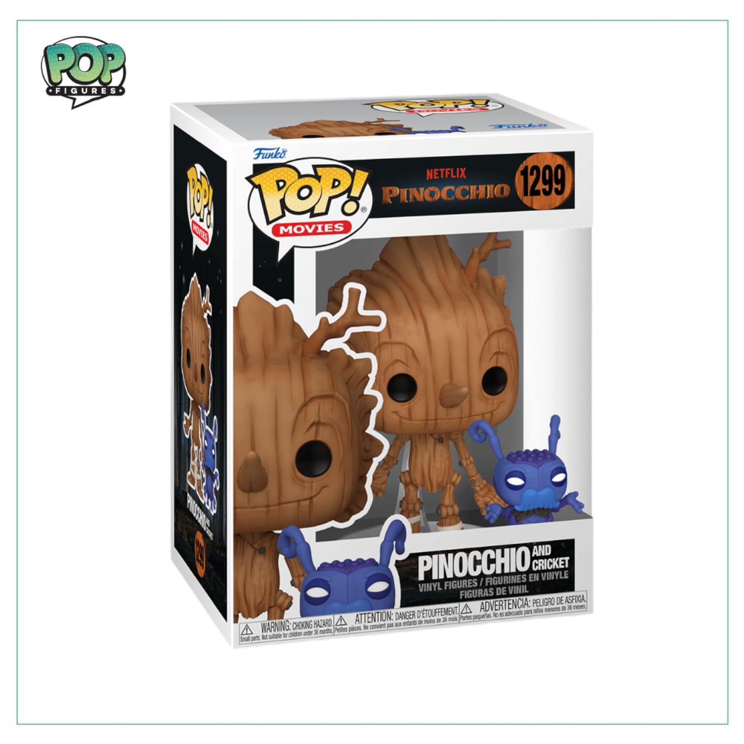 Funko Pop! Pinocchio W/ Cricket #1299 Funko Pop! - Pinocchio