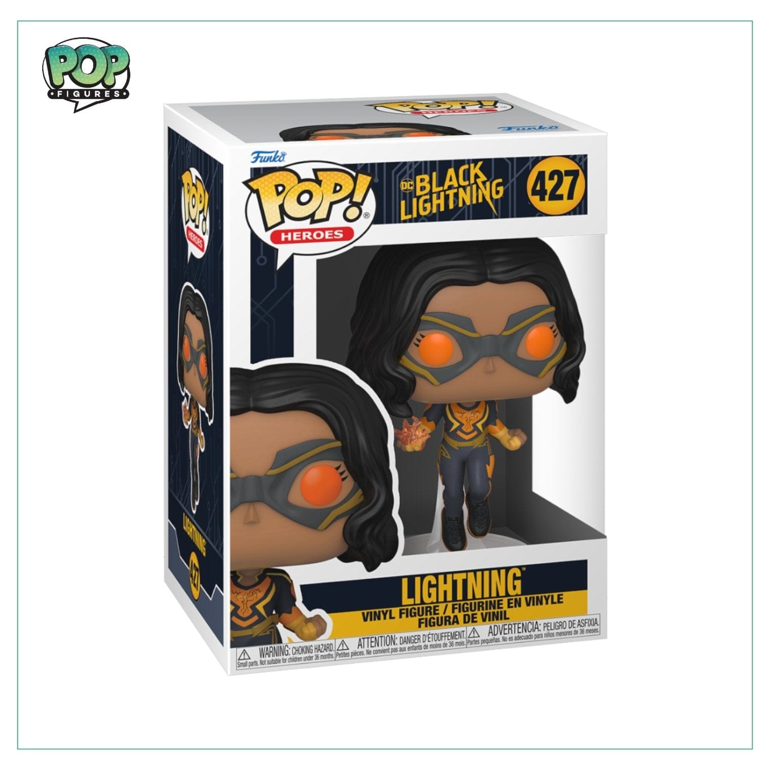 Funko Pop! Lightning #427 Funko Pop! Black Lightning