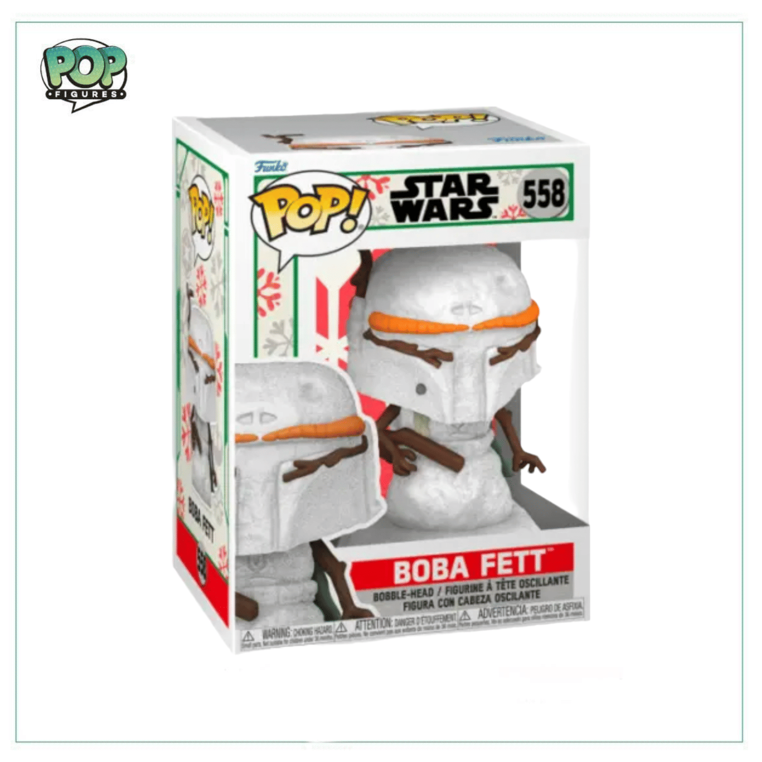 Funko Pop! Boba Fett #558 Funko Pop! - Star Wars - Snowman Edition