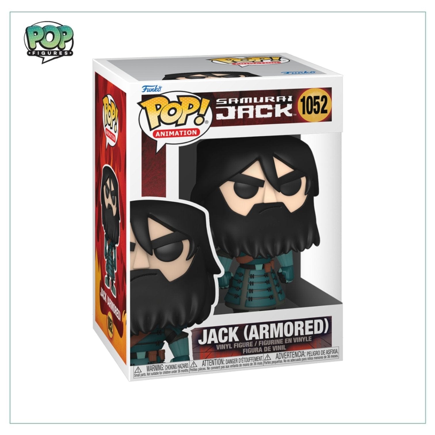 Funko Pop! Jack (Armored) #1052 Funko Pop! Samurai Jack