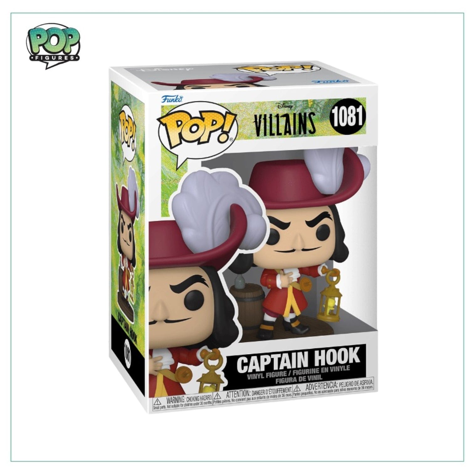 Funko Pop! Captain Hook #1081 Funko Pop! - Disney Villains