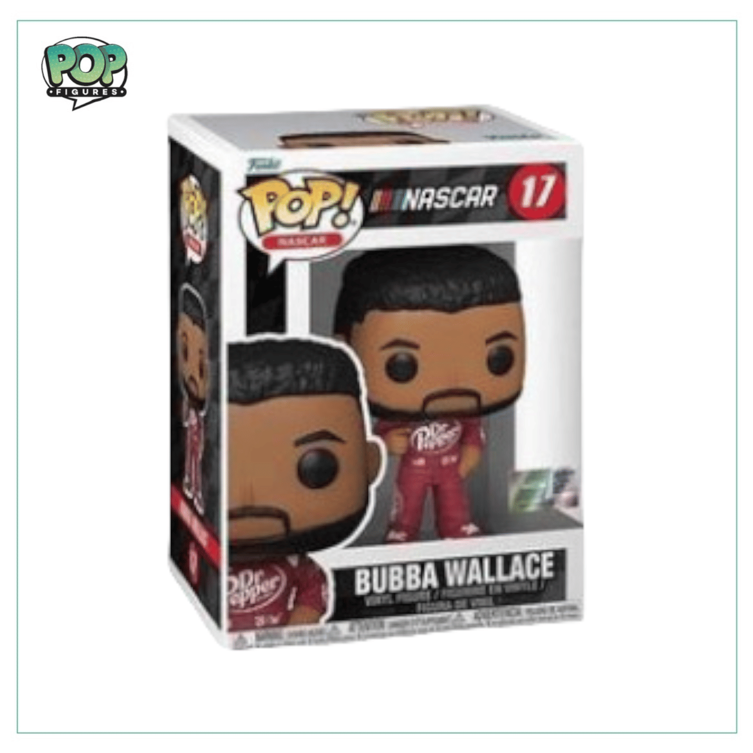 Funko Pop! Bubba Wallace #17 Funko Pop! - NASCAR