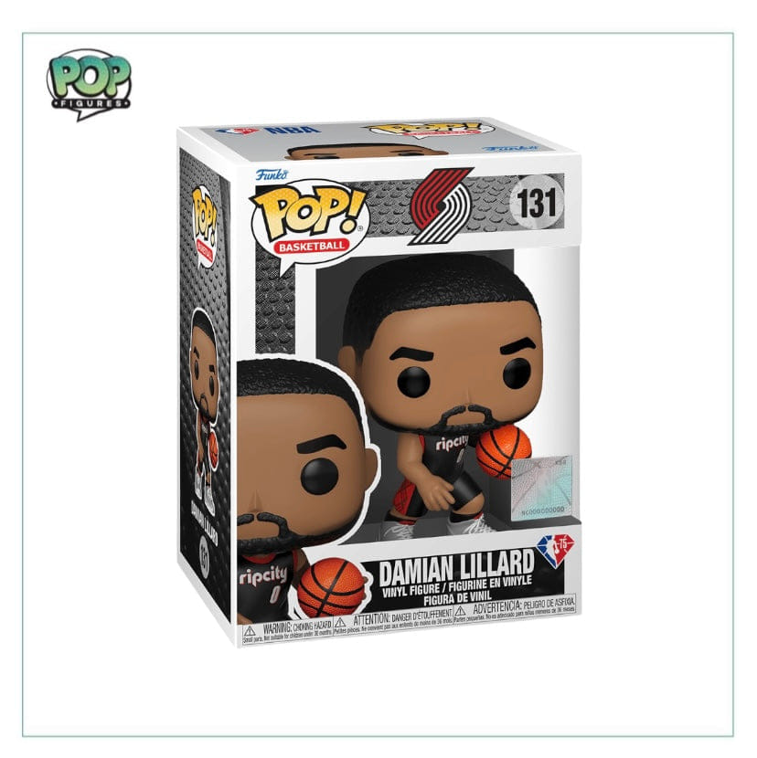 Funko Pop! Damian Lillard #131 (City Edition) Funko Pop! - Basketball