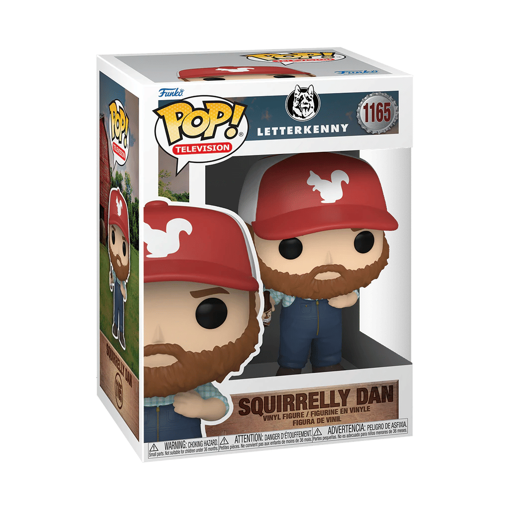 Funko Pop! Squirrelly Dan #1165 Funko Pop! Letterkenny