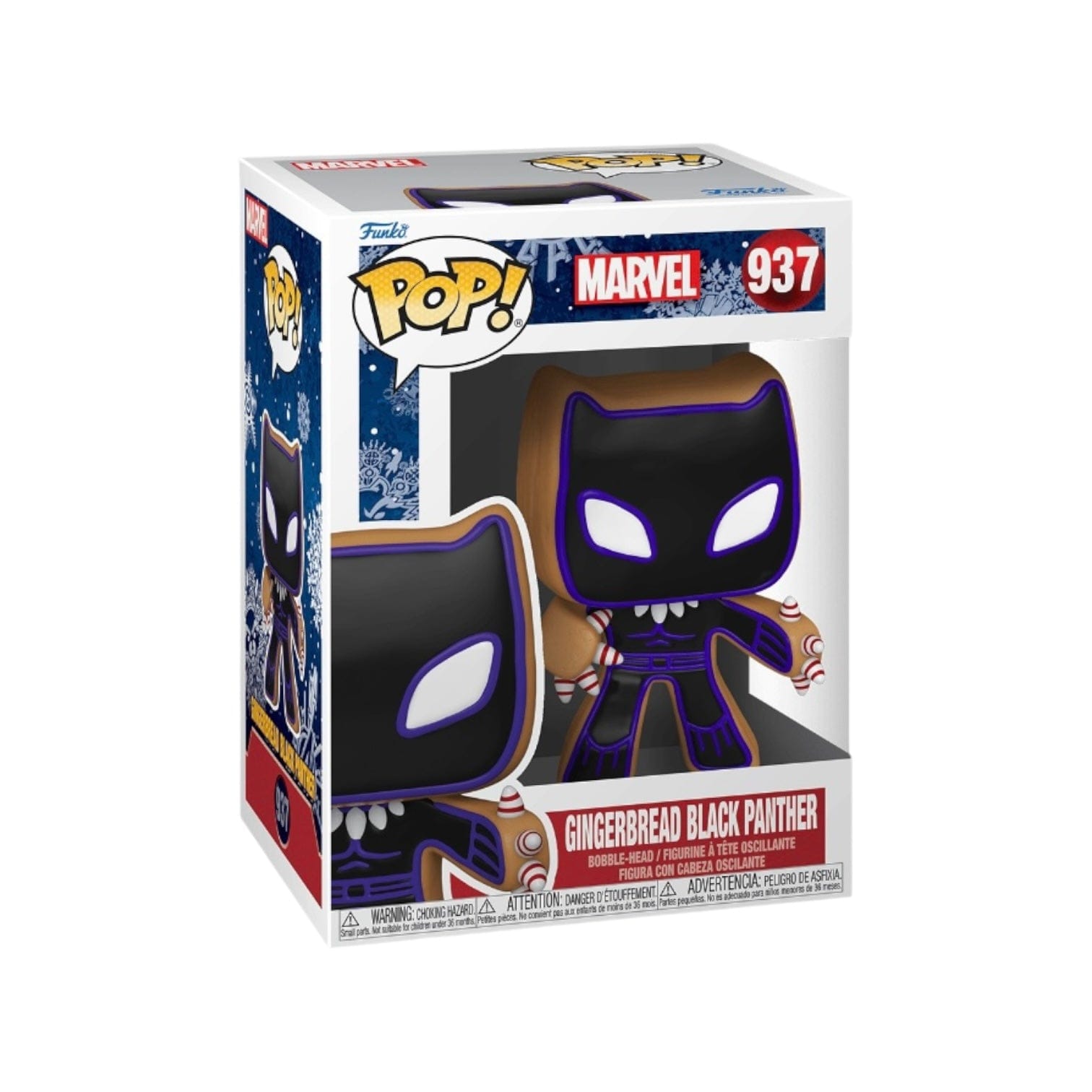 Funko Pop! Gingerbread Black Panther #937 Funko Pop! - Marvel